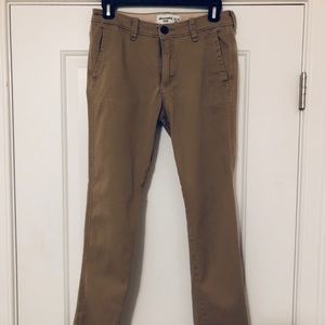 Abercrombie khaki pants 13 - 14